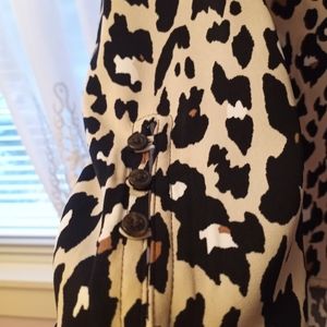Animal Print Blouse